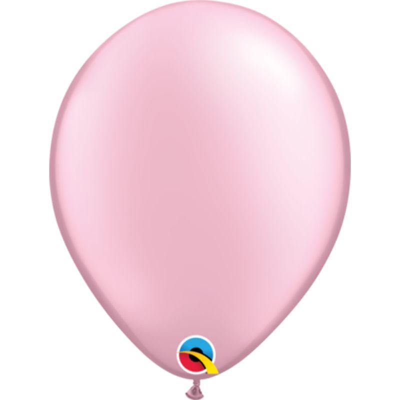 Pearl Pink Qualatex Latex Balloon - 12cm - The Base Warehouse