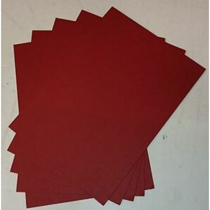Crimson Cardboard - 63.5cm x 51cm