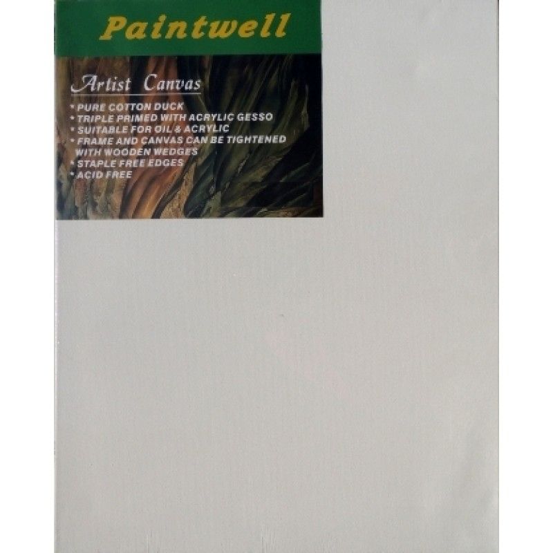 Paintwell Student Canvas - 25cm x 25cm