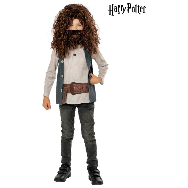 Kids Harry Potter Hagrid Costume - Size 7-8 Years