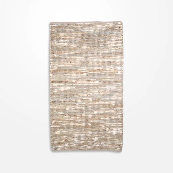 Woven Leather Rug - 150cm x 90cm