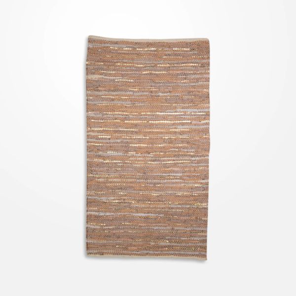 Woven Leather Small Mat - 90cm x 60cm