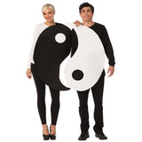 Load image into Gallery viewer, Unisex Adults Black & white Yin Yang Costume