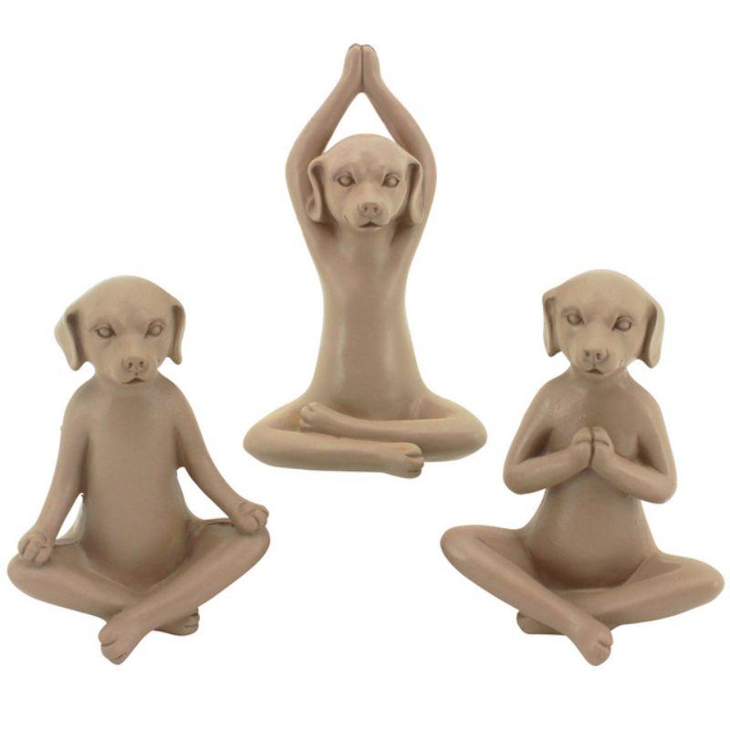 Nude Yoga Dog - 13cm