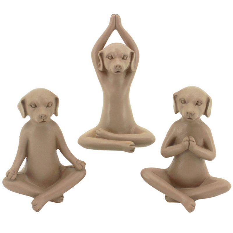 Nude Yoga Dog - 13cm