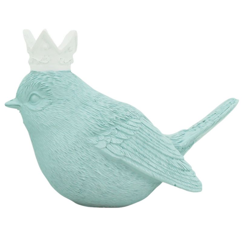 Blue Sparrow Queen Statue - 15cm x 9cm