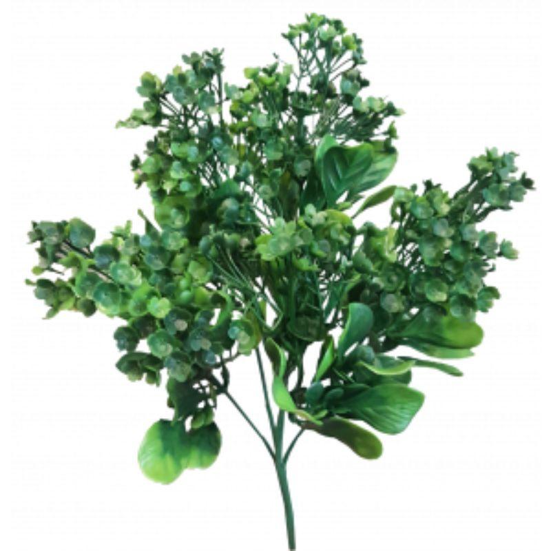 Mixed Greenery Bush - 28cm