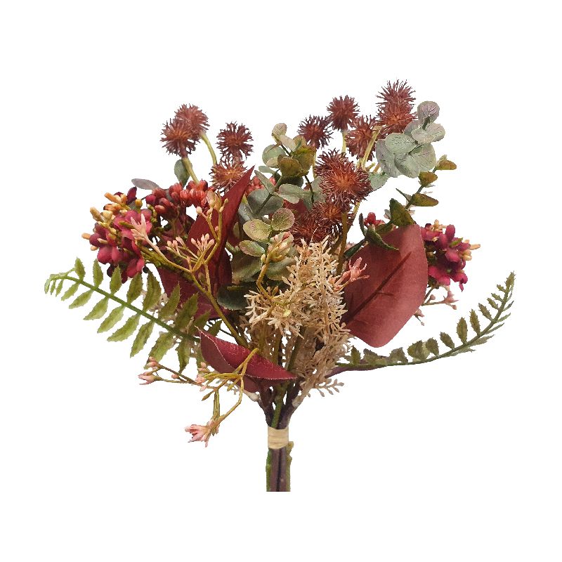 Red Burgundy Filler Bouquet - 30cm