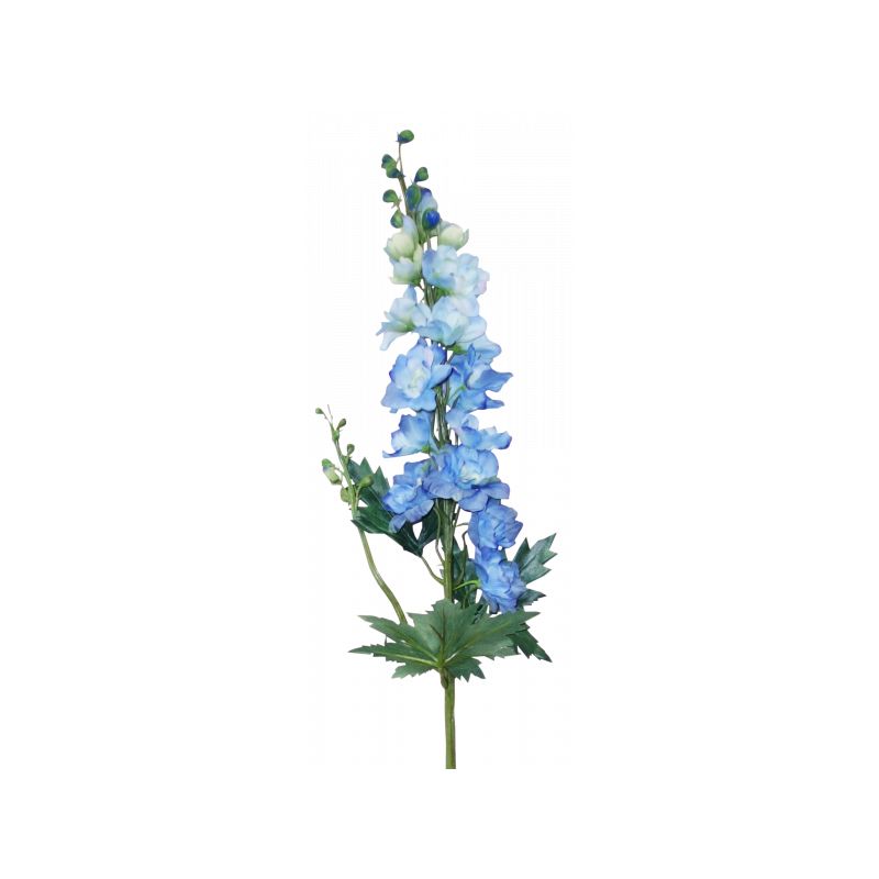 Light Blue Delphinium Spray - 89cm
