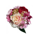 Load image into Gallery viewer, Pink Rose & Hydrangea Bouquet - 29cm