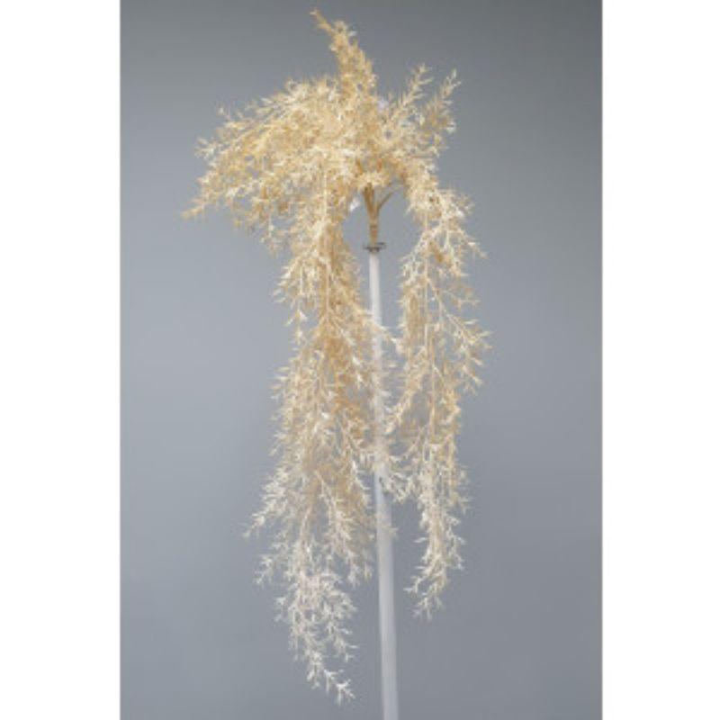 Beige Floating Fern Bush - 80cm