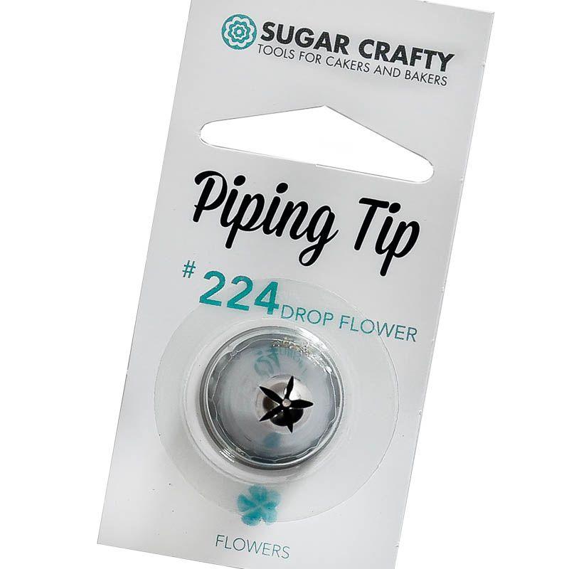 Sugar Crafty Drop Flower Icing Tip #224