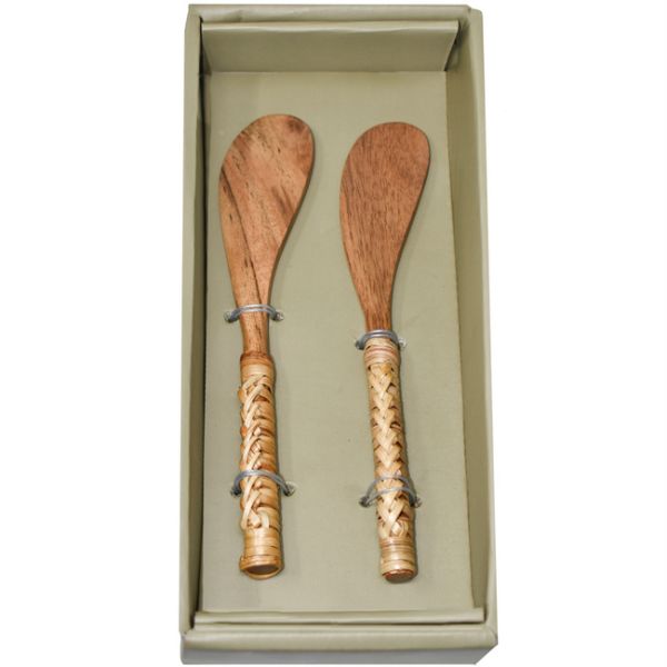 2 Pack Wooden Spreader - 16cm x 7cm
