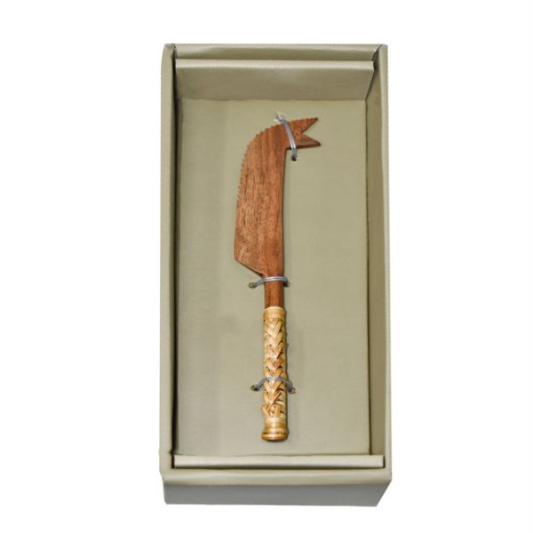 Single Wooden Cheese Knife - 17cm x 2cm