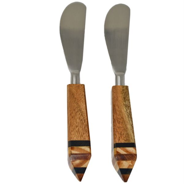 2 Pack Metal Salad Spreader - 15cm x 2cm