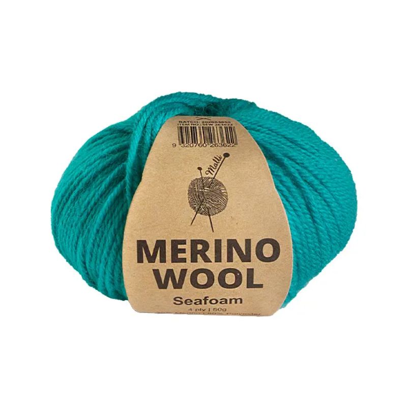 Seafoam Merino Wool Mix Yarn - 50g