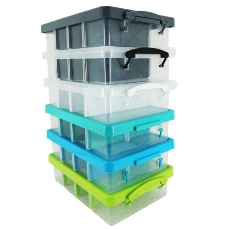 Divided 4 Compartment Mini Storer - 6L
