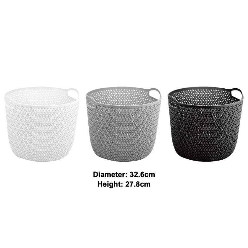New York Round Basket - 17L
