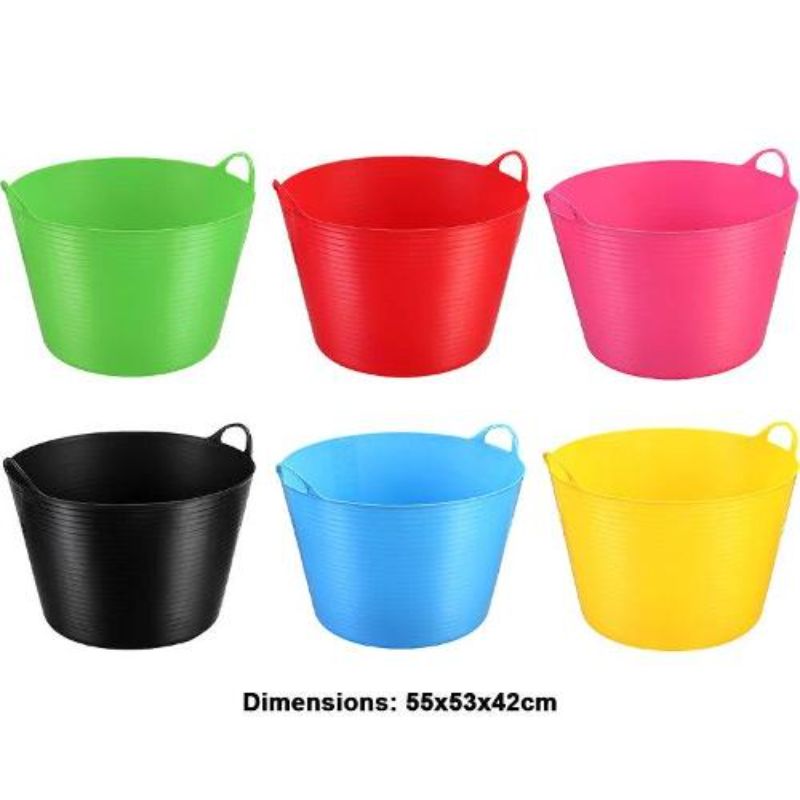 Coloured Flexible Tub - 60L
