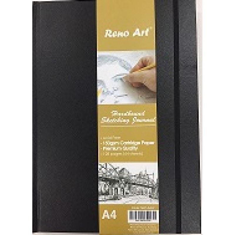 Hard Cover A5 Landscape Sketching Journal 150gsm - 128 Pages