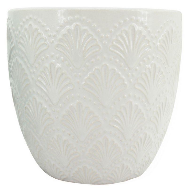 White Phantasm Planter - 14cm x 13cm