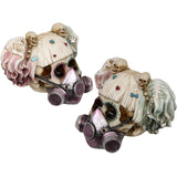 Load image into Gallery viewer, Punk Girl Skull with Mask - 18cm