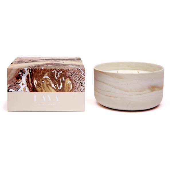 Lava Vanilla Caramel Soy Candle - 470g