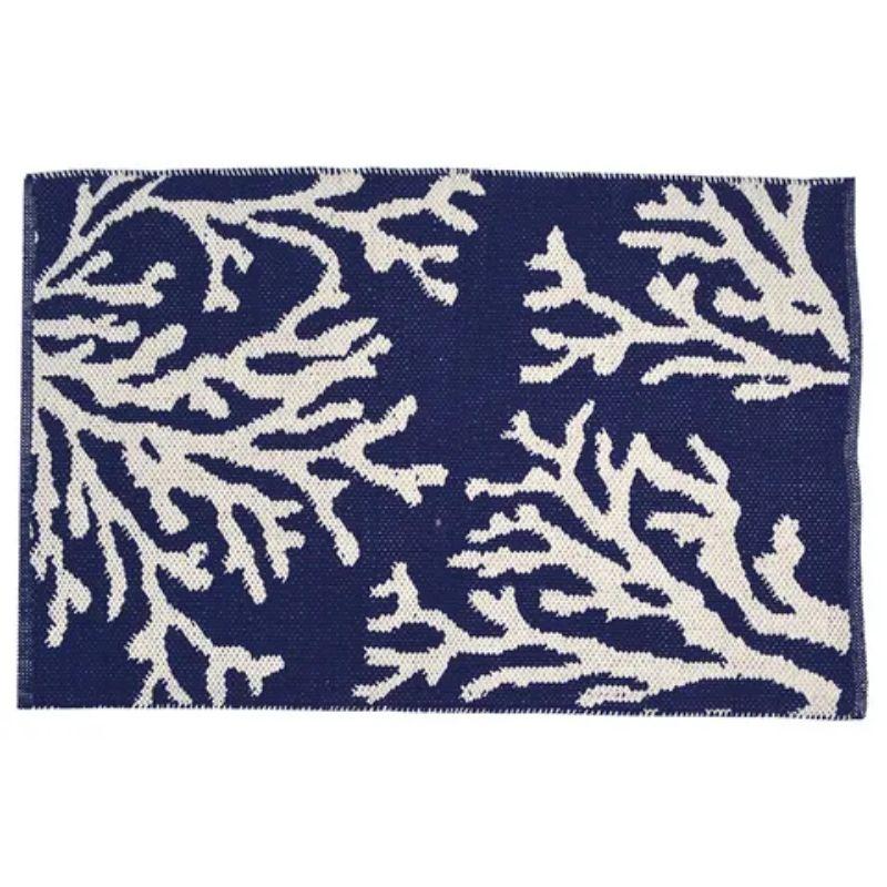 Coral Cotton Rug - 60cm x 90cm