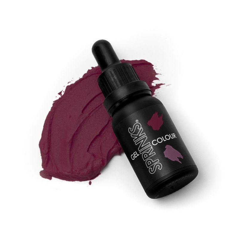 SPRINKS Maroon Gel Colour - 15ml - The Base Warehouse