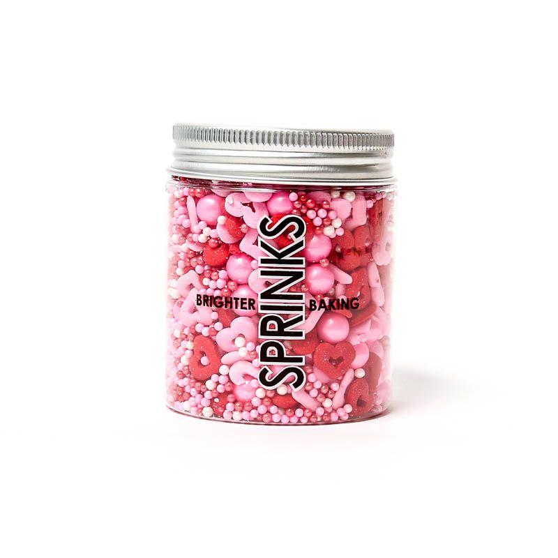 Sprinks Cupids Cuddle Sprinkles - 75g