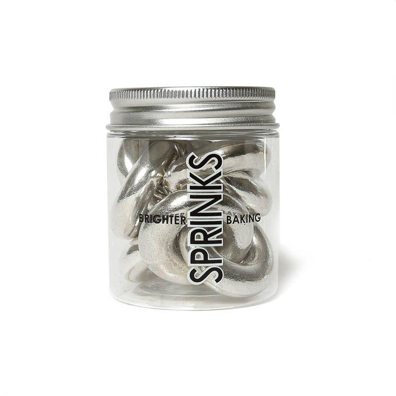 SPRINKS Silver Wedding Rings - 50g