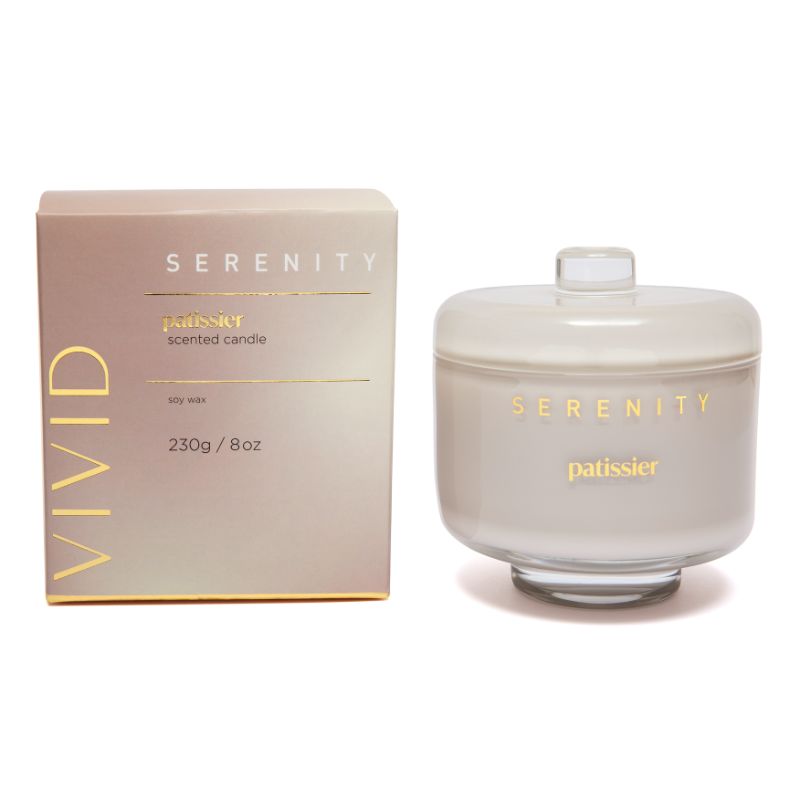 Serenity Vivid Patissier Soy Wax Scented Candle - 230g