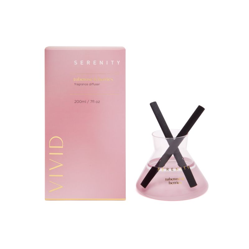 Serenity Vivid Tuberose & Berries Fragrance Reed Diffuser - 200ml