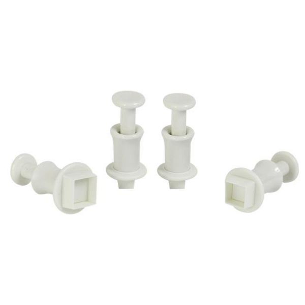 4 Pack Square Plunger Cutter