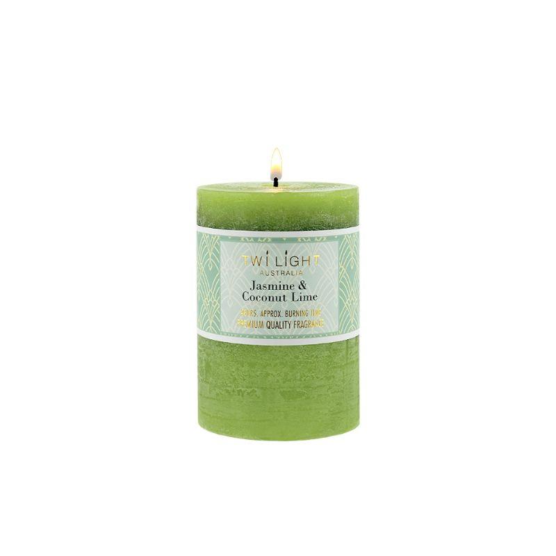 Twilight Frost Candle Jasmine Coconut Lime - 7cm x 10cm