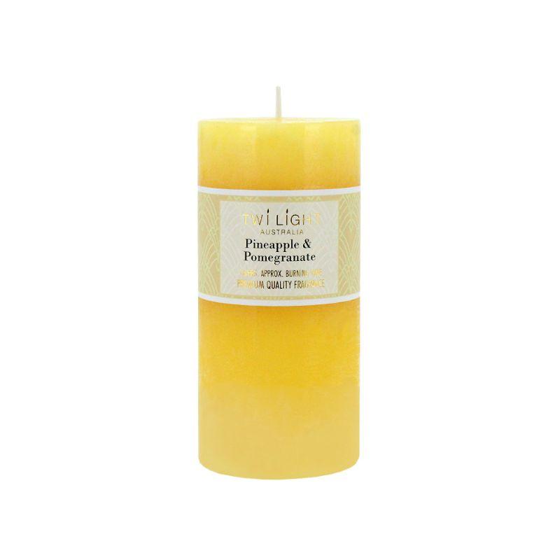 Twilight Frost Candle Pineapple Pomegranate - 6.8cm x 14cm