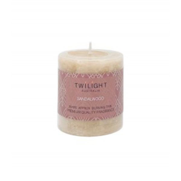 Twilight Frost Sandalwood Candle - 6.8cm x 7.5cm