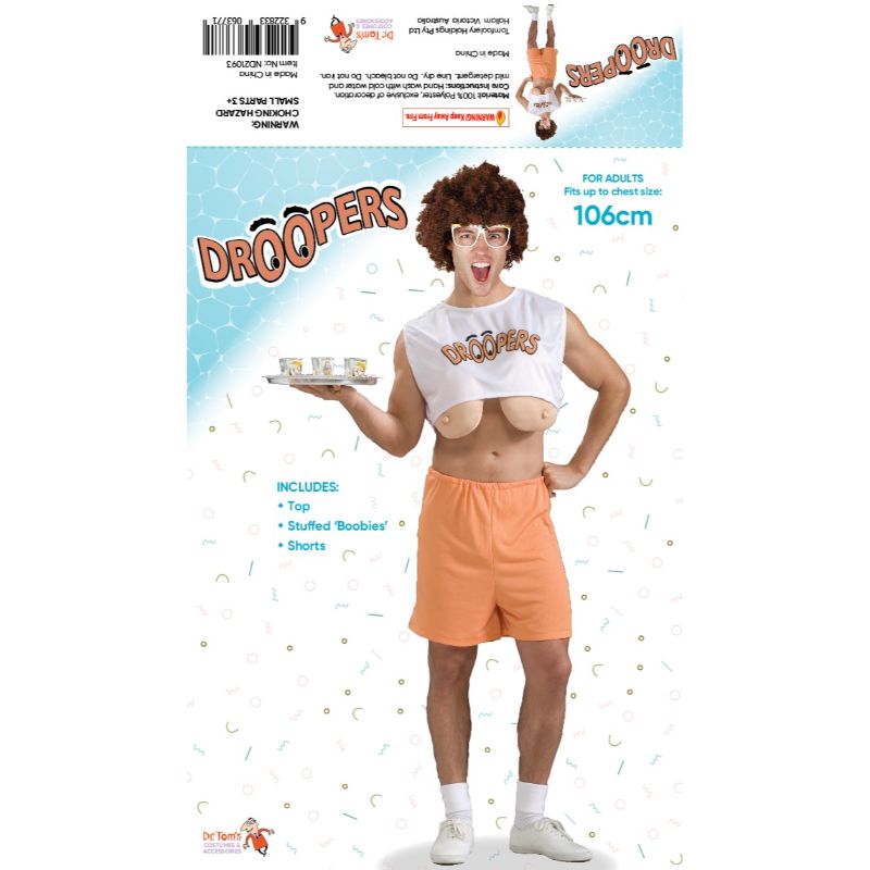Droopers Top & Shorts - M