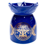 Load image into Gallery viewer, Pentacle Oil Burner - 11.2cm x 11.2cm x 14cm