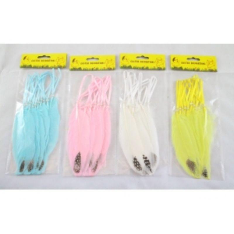 10 Pack Hanging Feathers