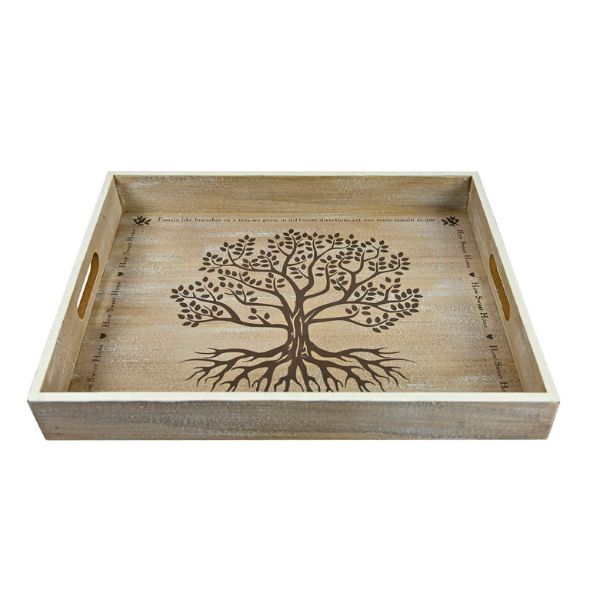 Tree of Life MDF Tray - 40cm x 30cm