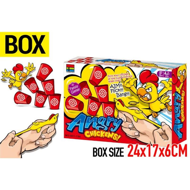 Angry Chickens Knockout Game