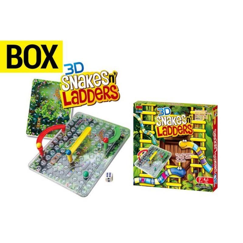 3D Snake & Ladders
