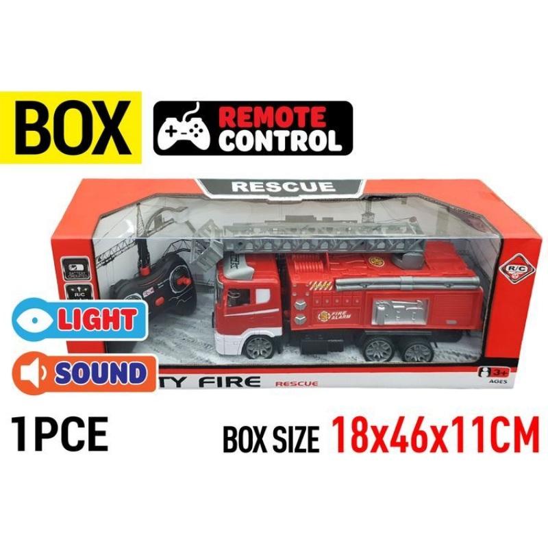 R/C City Fire Rescue Truck - 27cm