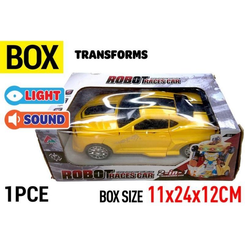 2 in1 Bumblebee Car Transformer - 20cm
