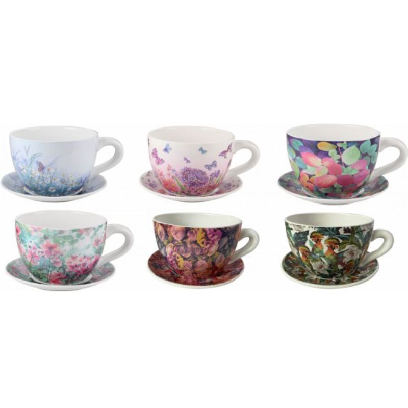Planter Cup & Saucer - 23cm