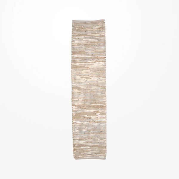 Woven Leather Table Runner - 160cm x 40cm