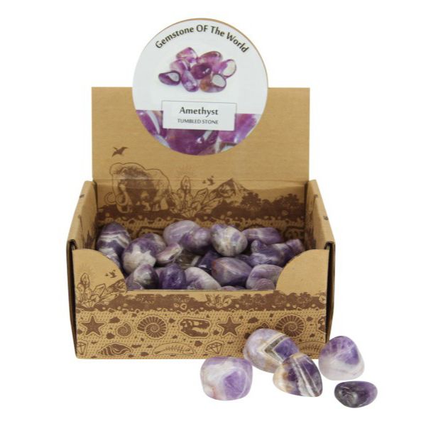Amethyst Peace Tumbled Gemstone - 2-3cm