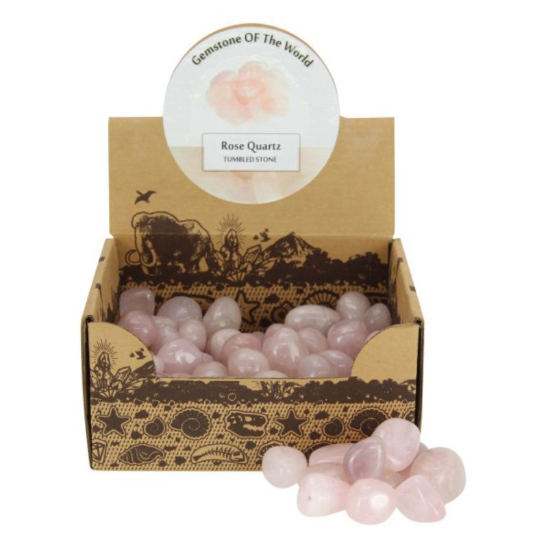 Rose Quartz (Love) Tumbled Gemstone - 2-3cm