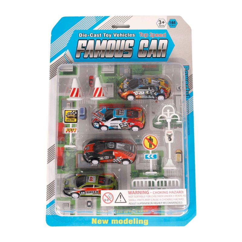 Die Cast Sports Car Set
